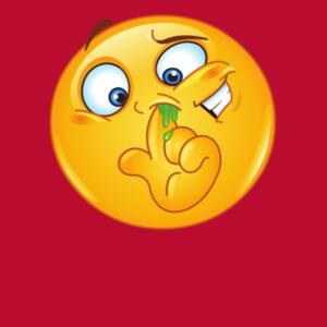 "Picking Nose" Emoji Toddler Tee Design