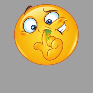 "Picking Nose" Emoji Infant Tee Design