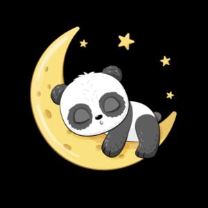 Sleeping Panda Toddler Tee Design
