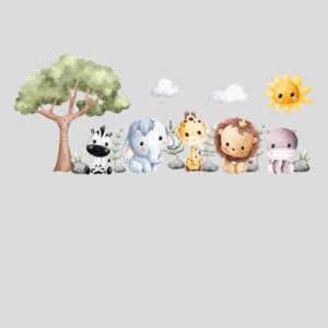 The Animal Gang Toddler Tee Design