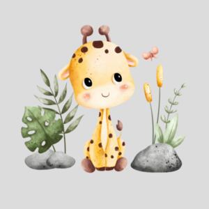 Baby Giraffe Toddler Tee Design