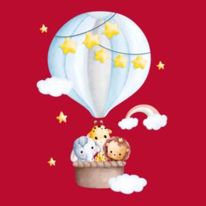 Ballooning Animal Gang Toddler Tee Design