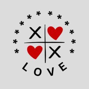 Toddler Love and Crosses Tee Design