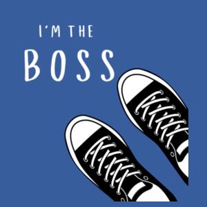 I'm The Boss Toddler Tee Design