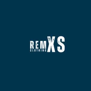 REMXS Rough Logo Crop Tee Design