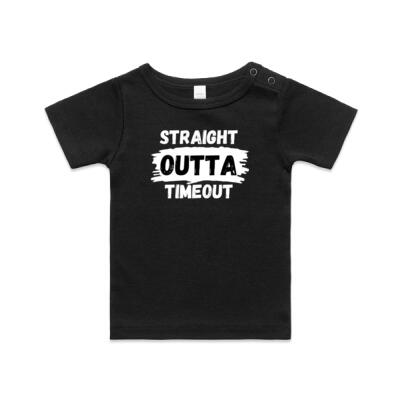 "Straight Outta Timeout" Infant Tee Thumbnail