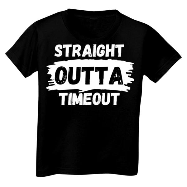 "Straight Outta Timeout" Toddler Tee Thumbnail