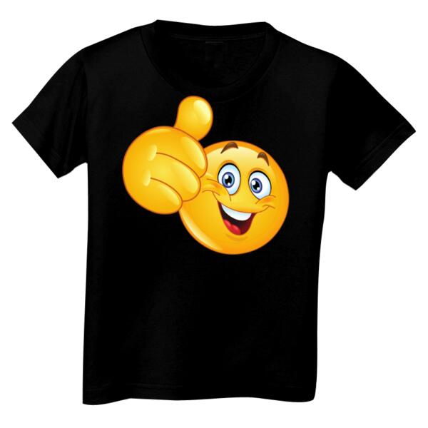 "Thunbs Up"Emoji Toddler Tee Thumbnail