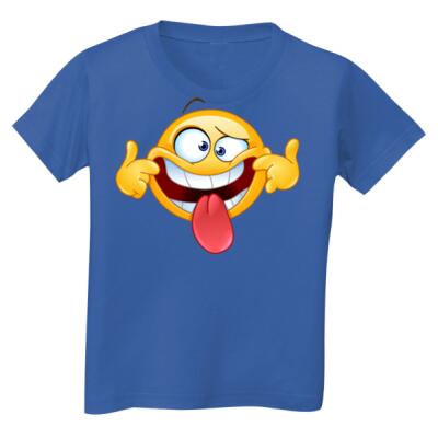 "Cheeky"Emoji Toddler Tee Thumbnail