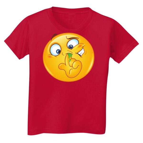 "Picking Nose" Emoji Toddler Tee Thumbnail