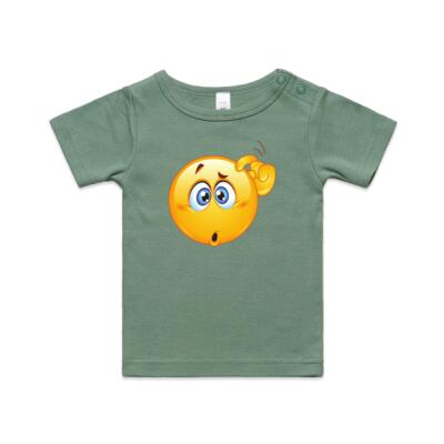 "Confused" Emoji Infant Tee Thumbnail