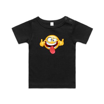 "Cheeky" Emoji Infant Tee Thumbnail