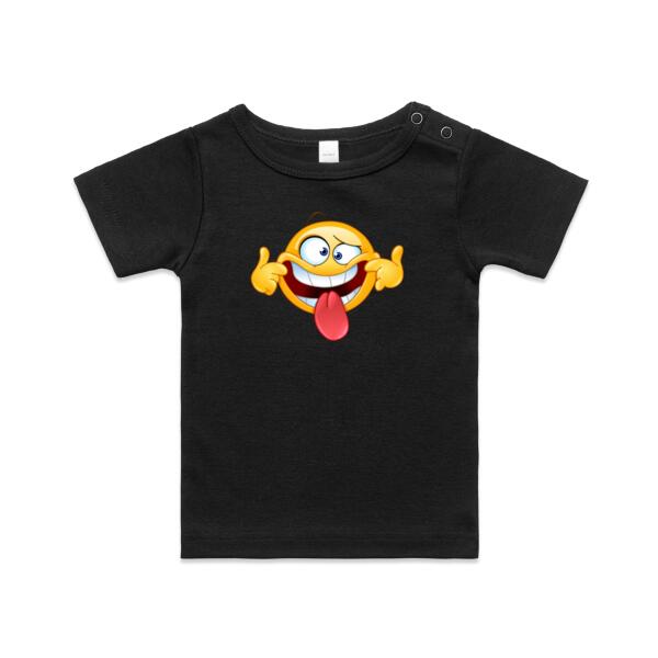 "Cheeky" Emoji Infant Tee Thumbnail
