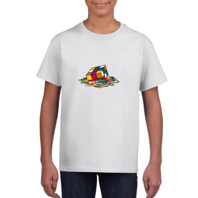 Melting Rubik's Cube Youth/Teen Tee Thumbnail