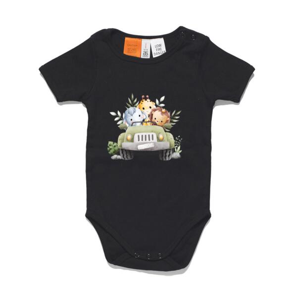 Driving With the Gang Baby Onesie Thumbnail