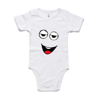 Short Sleeved Baby Onesie Thumbnail