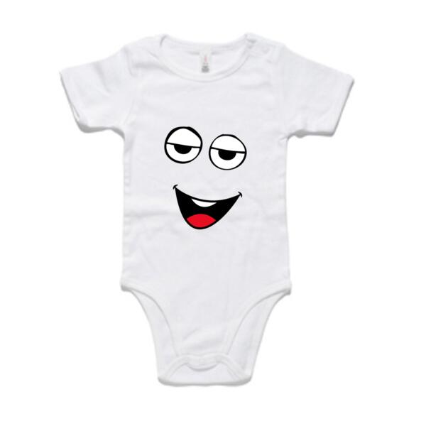 Short Sleeved Baby Onesie Thumbnail