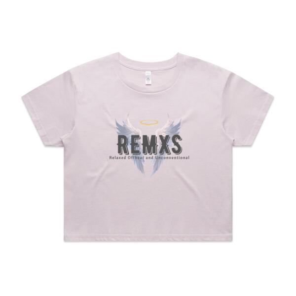 REMXS Women's Laid Back Wings Crop Tee Thumbnail