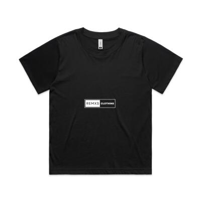 REMXS Women's MArtina Rectangle Logo Tee Thumbnail