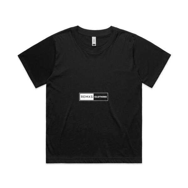 REMXS Women's MArtina Rectangle Logo Tee Thumbnail