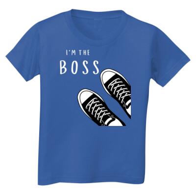 I'm The Boss Toddler Tee Thumbnail
