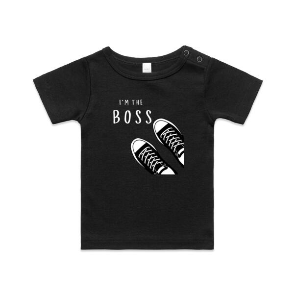 I'm The Boss Infant Baby Tee Thumbnail