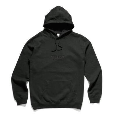 REMXS Embroidered Hoodie "Black Stitching" Thumbnail