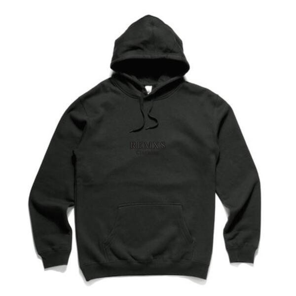 REMXS Embroidered Hoodie "Black Stitching" Thumbnail