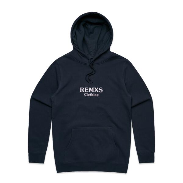 REMXS Embroidered Hoodie "White Stitching" Thumbnail
